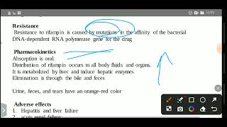 drug for TB rifampin ادوية السل الرئوي ريفامبين [upl. by Ronnholm]