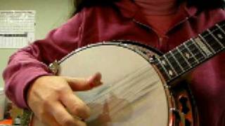 How to Play Jingle Bells on Banjo  Super Easy Version [upl. by Ayrb]