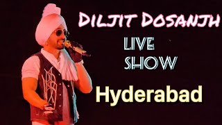 Diljit Dosanjh live concert in gmr arena Hyderabad concert Diljit Dosanjh dililuminati tour 2024 [upl. by Nasah]