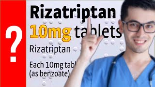 RIZATRIPTAN Para que Sirve Rizatriptan y Como se toma  Y MAS 💊 [upl. by Asilram]