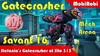 Gatecrasher Domination at Site 313  Mech Arena Gameplay Highlights MechArena [upl. by Arama]