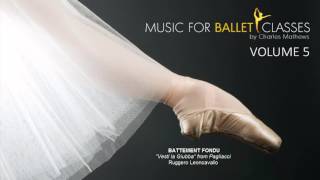 Ballet Exercise  Battement Fondu  Perfect Music for Ballet Class [upl. by Ayahc]