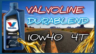 Valvoline DuraBlend 10w40 4T Jaso MA2 Prueba de viscosidad a 26° [upl. by Eixid]