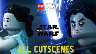 LEGO Star Wars The Skywalker Saga  The Rise Of Skywalker ALL Cutscenes Episode 9  Music is On [upl. by Isayg]