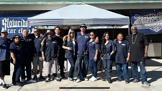 SLOWRIDERS CC amp SiCkSiDE CC car show at kern county fair grounds in Bakersfield 🔥🔥🔥 [upl. by Annairam]