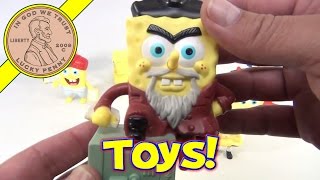 SpongeBob SquarePants Burger King Kids Meal Toy Collection [upl. by Hairehcaz]