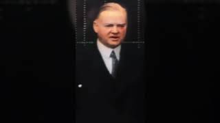 1934 President Herbert Hoover the great depression and Hoovervilles [upl. by Awjan]