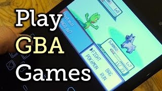 Play Game Boy Advance Games on Your Nexus 7 Tablet HowTo [upl. by Eenoj]