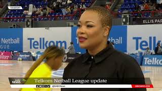 Telkom Netball League  Competitiveness of netball in South Africa Zanele Mdodana [upl. by Weinrich]