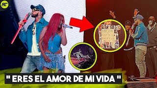 Karol g Aparece en Concierto de Anuel Revela el Pacto de Los Dos Anuel le Dice que La Sigue Amando [upl. by Shaver]