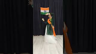 Aisa Des Hai Mera  Dharti Sunahari Amber Nila  Republic day dance  Desh bhakti song youtubeshort [upl. by Htidra]