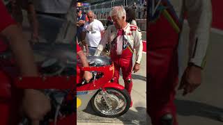 MV Agusta 500 GP 1966 engine start  extremely loud pleasure on Red Bull Ring [upl. by Bess]