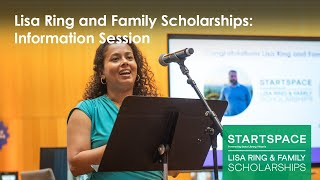 Information Session  Lisa Ring and Family Scholarships 2025 [upl. by Psyche]