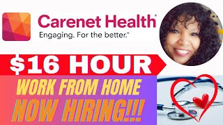 Earn 640 A WEEK  CARENET HEALTH WFH Jobs  ❤️ workfromhome [upl. by Jayson]