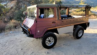 Pinzgauer 1974 Swiss Army Troop Carrier [upl. by Sochor397]