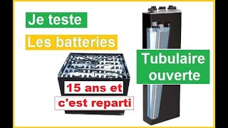 Je teste les batteries TUBULAIREs [upl. by Erdnad]