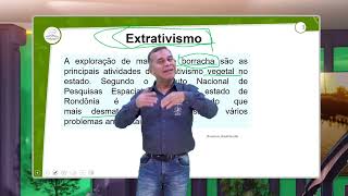 181  EXTRATIVISMO MINERAL  GEOGRAFIA DE RONDÔNIA  1º ANO EM  AULA 1812024 [upl. by Stig]