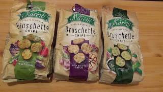 Maretti Bruschette Chips verschiedene Sorten [upl. by Enixam846]