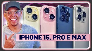 IPHONE 15 PRO E PRO MAX Esse é o vídeo mais TOSCO que voce vai ver sobre os novos iphones [upl. by Jarlath983]