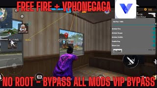 FREE FIRE  VPHONEGAGA Bypass VIP Any Mods Bypass Obb hack Bypass hack data  Vip bypass 2024 [upl. by Ridinger]