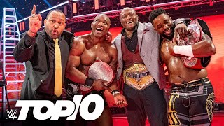 The Hurt Business’ best moments WWE Top 10 Oct 3 2021 [upl. by Bennie]