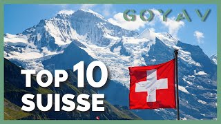 Les 10 plus belles villes de Suisse [upl. by Aarika132]