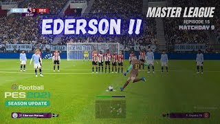 EPISODE 15 MASTER LEAGUE  MATCHDAY 9 LIGA INGGRIS MANCHESTER CITY VS BRENTFORD [upl. by Celia]