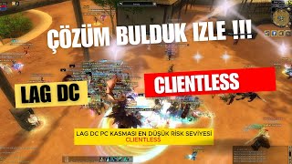 Silkroad Online DC LAG PC KASMA CLIENTLESS PROBLEMİNİ ÇÖZDÜK [upl. by Lebyram]