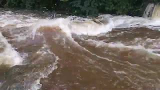 Toddbrook Reservoir Overflowing [upl. by Jeth593]