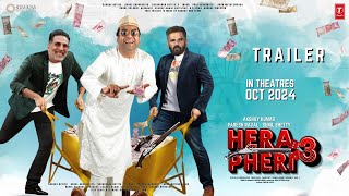 HERA PHERI 3  Trailer  Akshay Kumar  Suniel Shetty  Paresh Raval  Kiara Rashmika M New Video [upl. by Nabroc982]