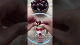 BLACK CHERRY COCKTAIL 🌸🍒 cocktail cherry summerrecipes [upl. by Gnim679]