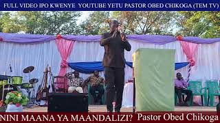 NINI MAANA YA MAANDALIZI MKUTANO SIKU YA 2 Pastor Obed Chikoga [upl. by Aneet]