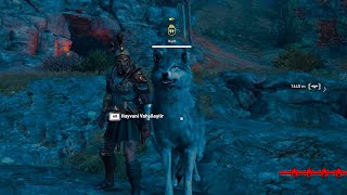 Assassins Creed Odyssey Tamed Alpha Wolf HD [upl. by Meda]