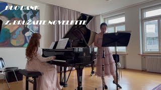 Z Bružaitė Novelette for Clarinet and Piano Duo DANK [upl. by Aniez919]