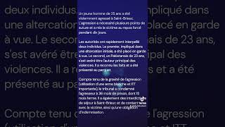 Altercation devant une supérette un migrant armé dun couteau blesse un homme à la tête [upl. by Blumenthal524]