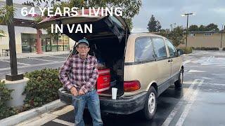 64 Years Old Living in Van Delivering Food on Bike This is Albert’s Story vanlife homeless [upl. by Schroeder]