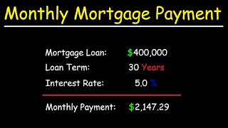 How To Calculate Your Mortgage Payment [upl. by Clements]