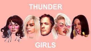 Girls vs Thunder  Imagine Dragons amp Rita Ora Bebe Rexha Charli XCX amp Cardi B  MASHUP [upl. by Drofhsa27]