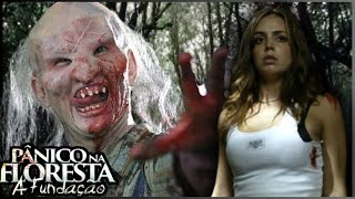 O FILME DE TERROR PANICO NA FLORESTA 7 A FUNDAÇÃO É INCRIVEL [upl. by Ahsimaj]