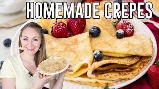 How to Make Crepes Easy [upl. by Virgilio]