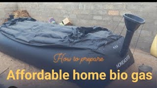 Home made bio gas technology biogasplant biogás gas 2023 viral funny diy trending [upl. by Atinal827]