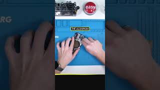 Using Gallium On The iPhone 16 Pro Back Glass PhoneRepairGuru Shorts [upl. by Anerroc63]