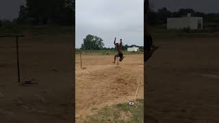 Long jump practice 🏃🦘 shorts longjump jaishreeram policebharti cgpolice running [upl. by Jean]