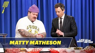 Matty Matheson Teaches Seth How to Make the Worlds Best Cheeseburger [upl. by Teirrah20]