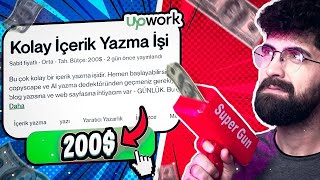 SAATTE 500₺ KAZANDIRAN 10 FREELANCE İŞ quotEvden Para Kazandıran Freelance İşlerquot [upl. by Zacherie]