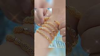 Latest gold Bangles beautiful design ✨️ [upl. by Abdel258]