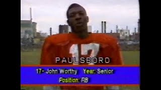 Paulsboro vs Glassboro 1984 Group 1 State Championship [upl. by Sidonius]