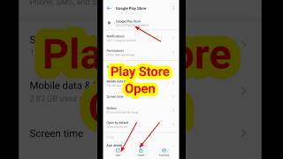 Mobile mein Play Store kaise download Karen  Play Store enable kaise karen playstore shorts [upl. by Behah87]