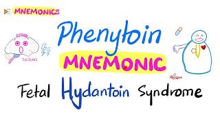 Phenytoin Mnemonic amp Fetal Hydantoin Syndrome  5Minutes Review [upl. by Deeraf694]