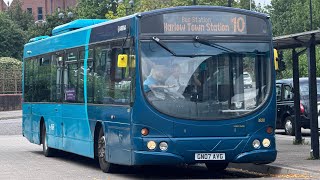 Arriva Kent Thameside Harlow  Route 10  3820 GN07AVG  Wright Eclipse Urban D7E  240724 [upl. by Socem]